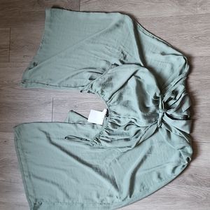 Light green jumpsuit